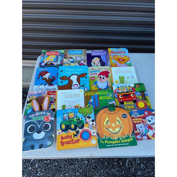 16 Children's Board Books Exact Assorted Titles Pictured Very Good Condition (B) - Picture 7 of 7